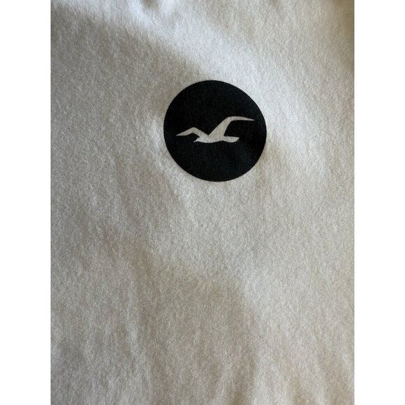 Hollister Ombre Mens White to Black Tee~Size M~Short Sleeve Casual Shirt L12 30 - Picture 4 of 8